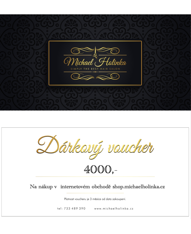 Dárkový poukaz 4000,-
