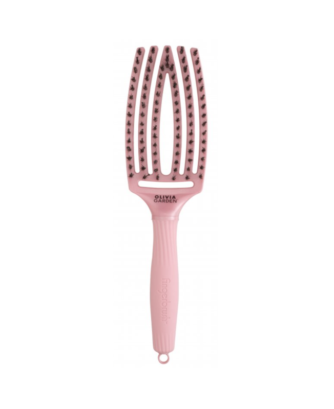 KARTÁČ OLIVIA GARDEN FINGER BRUSH LOVE PEARL PINK