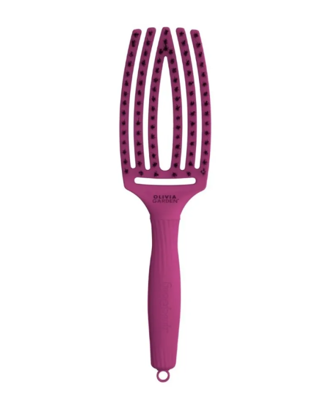 KARTÁČ OLIVIA GARDEN FINGER BRUSH BRIGHT PINK