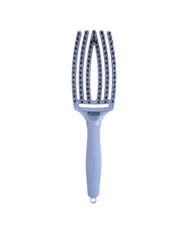 KARTÁČ OLIVIA GARDEN FINGER BRUSH PEARL BLUE