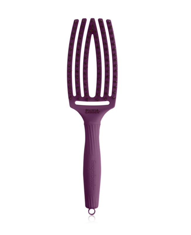 KARTÁČ OLIVIA GARDEN FINGER BRUSH DEEP  PURPLE